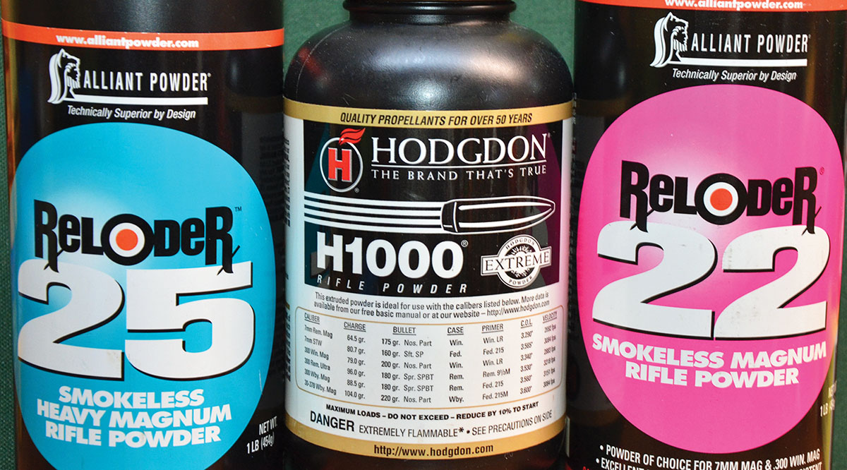 These powders are excellent choices for use in 257 STW handloads.